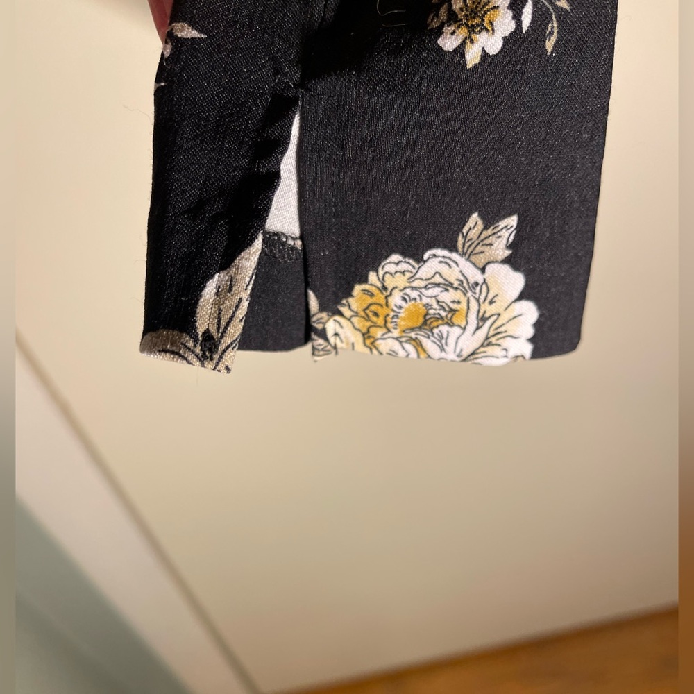 Joe B ankle pants black and floral XXL - Picture 2 of 5